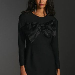 Anthropologie Sold Out Hutch Bow Mini Dress